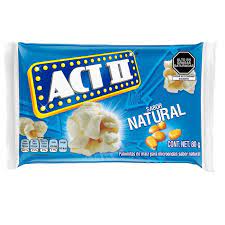 Pop Corn ACT II Natural 80g